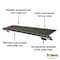 Lippert 9.5FT SLIDER-114IN BLACK-W HRDWRE-BLACK V000168325 - alternate 2